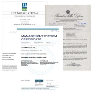 Certifications